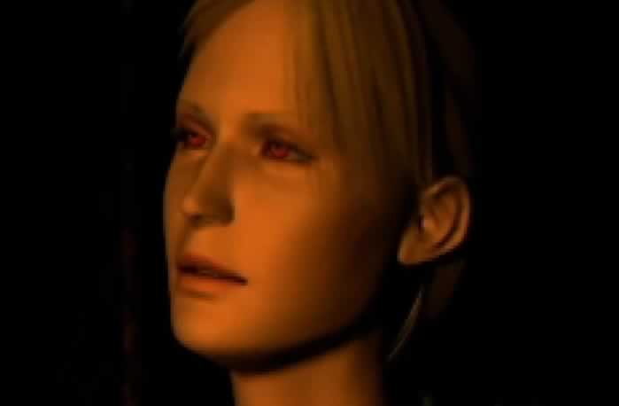 A policial Cybil infectada em Silent Hill 1