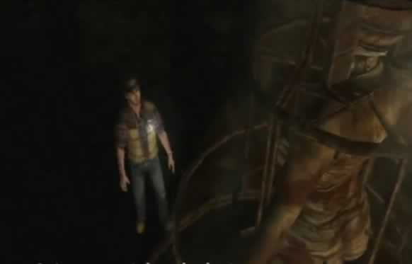 Travis confronta o monstro que sua mãe se tornou em Silent Hill Origins