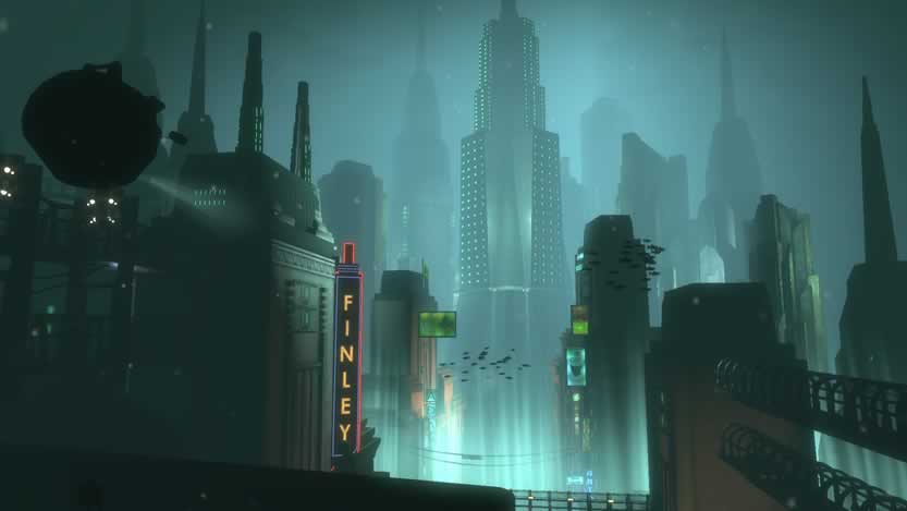 A cidade de Rapture em Bioshock