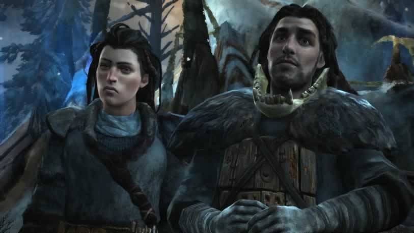 Elsera e Josera os filhos de Gregor do jogo Game of Thrones