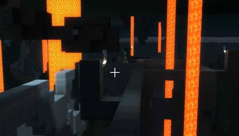 Fim do labirinto em Minecraft Story Mode