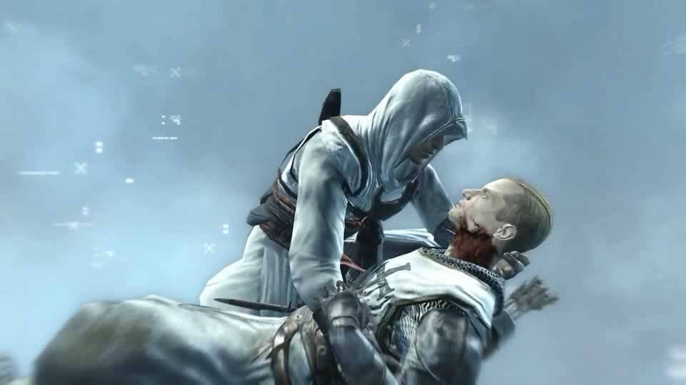 Altair matando Sibrand