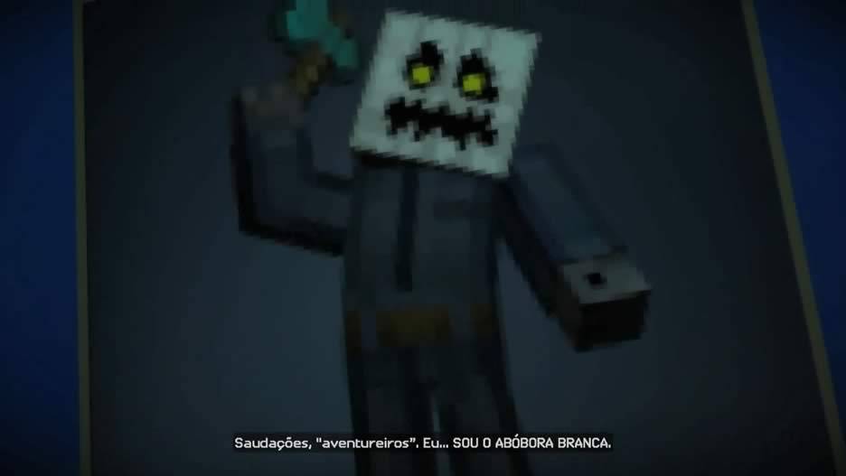 Abóbora Branca de Minecraft Story Mode