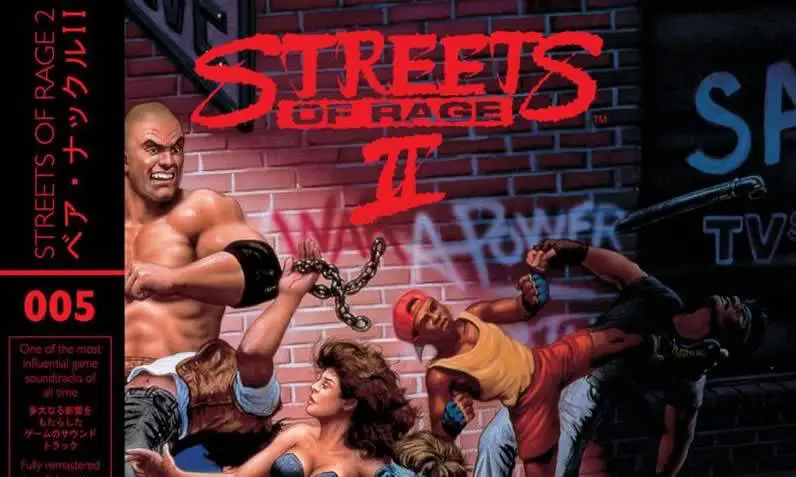 Streets of Rage 2 capa japonesa