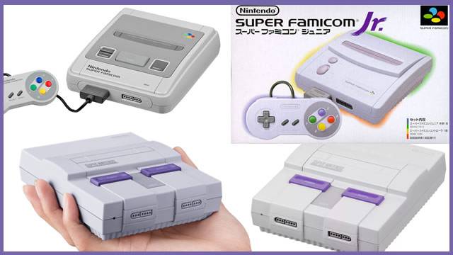 As diferentes versões do Super Nintendo