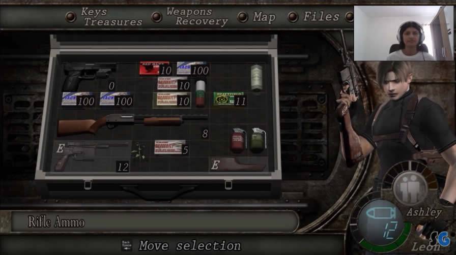 Inventário Resident Evil 4