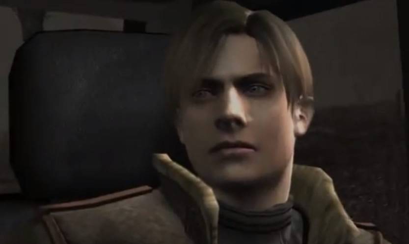 Leon S Kennedy de Resident Evil 4 no carro