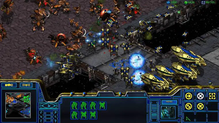 StarCraft imagem gameplay