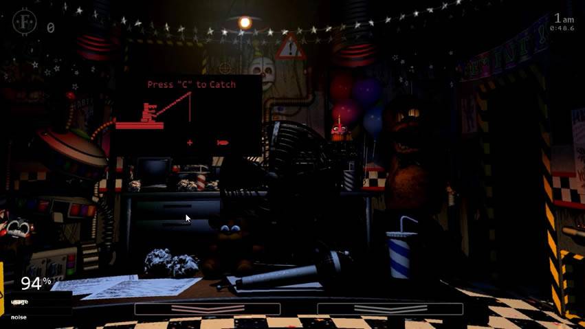 minigame do Old Man Consequences em UCN