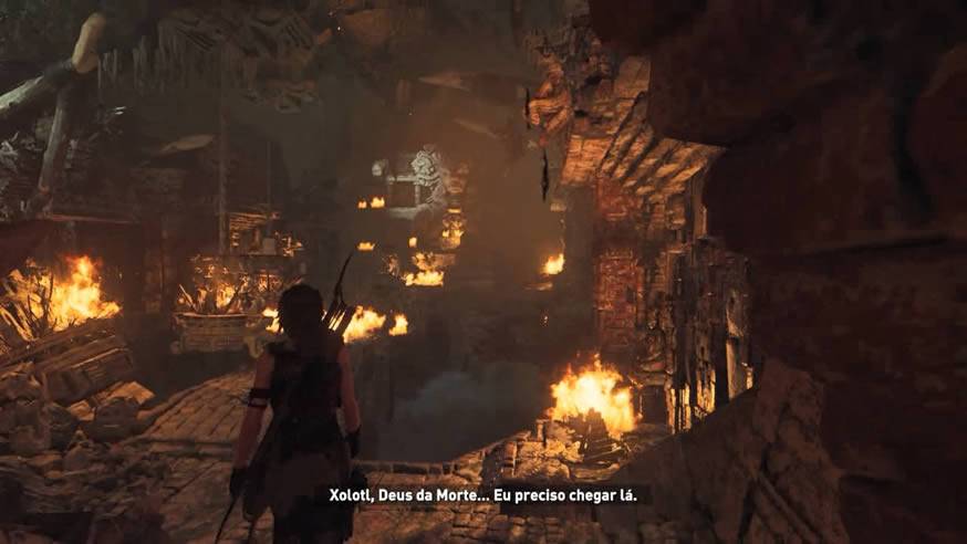 Tumba do Deus da Morte Xolotl Shadow of the Tomb Raider