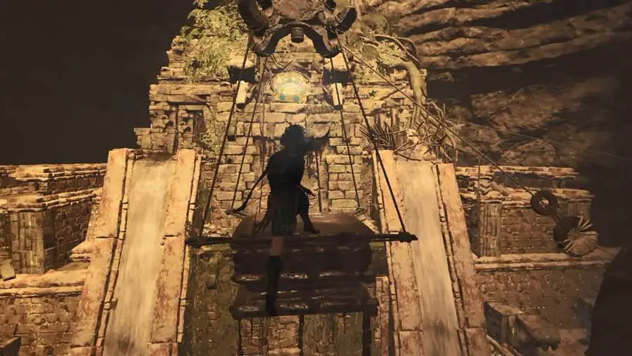 Acesso a tumba aqueduto subterrâneo em Shadow of the Tomb Raider