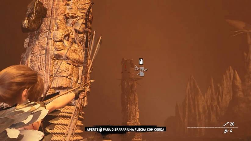 Juntando as duas pilastras em Shadow of the Tomb Raider