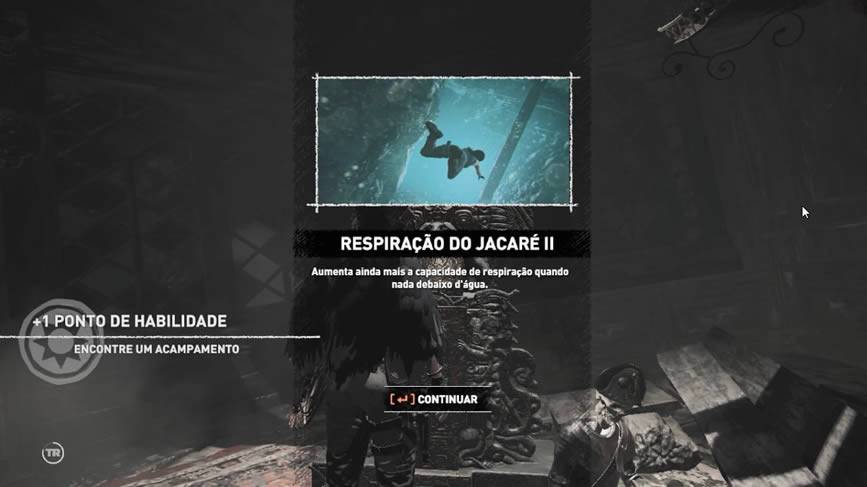 Respiração do Jacaré II Shadow of the Tomb Raider
