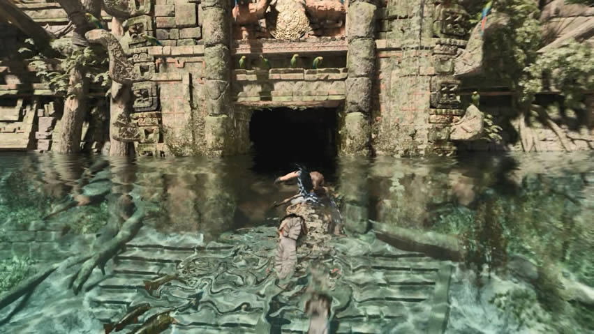 Águas de Cenote em Shadow of the Tomb Raider