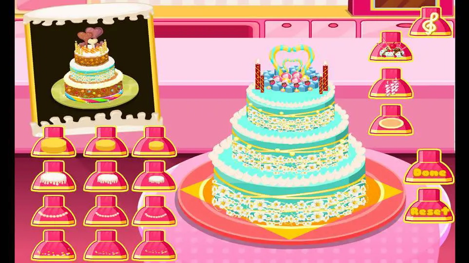 Jogo de fazer bolo para Android Cake Maker