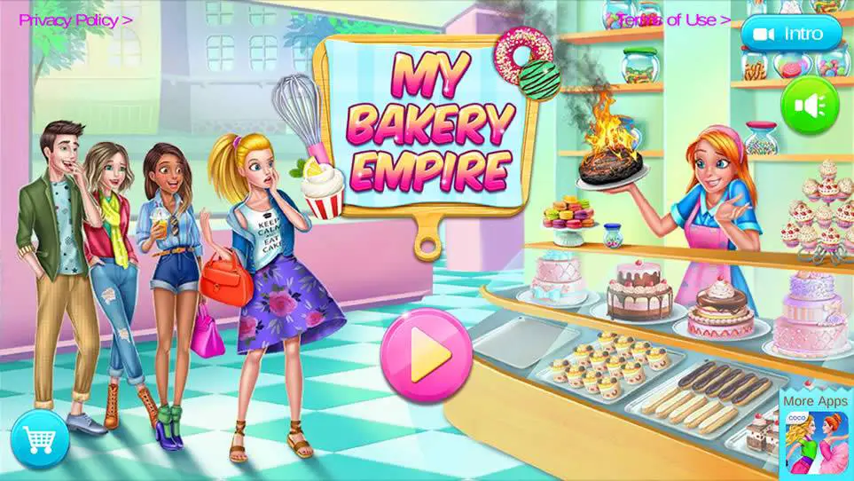 My Bakery Empire - jogo de padaria