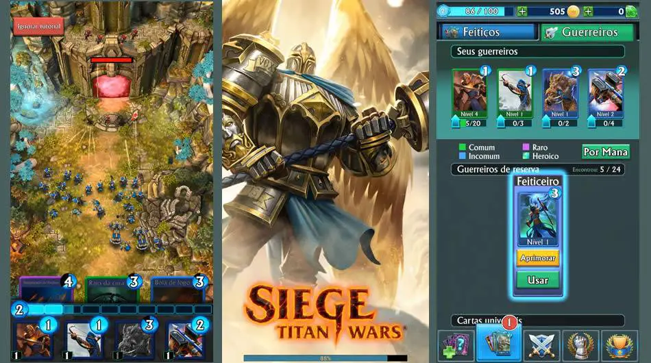 Siege Titan Wars - Os melhores jogos parecidos com Clash Royale