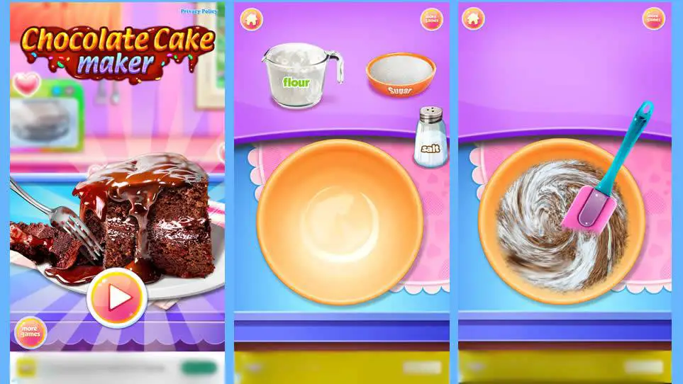 jogo de fazer bolo de chocolate Sweet Desserts Food Maker
