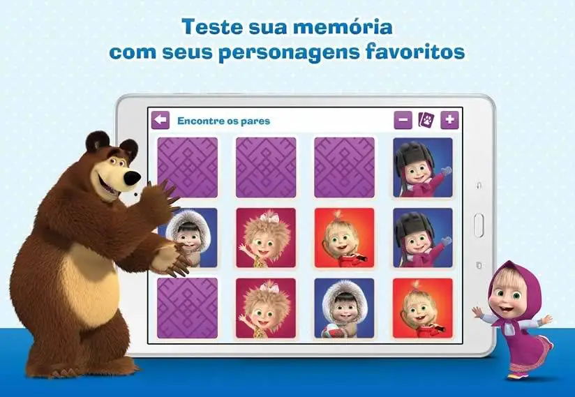 Jogos para crianças de todas idades Masha e o Urso