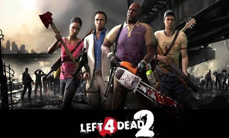 Left 4 Dead 2 jogo de terror multiplayer