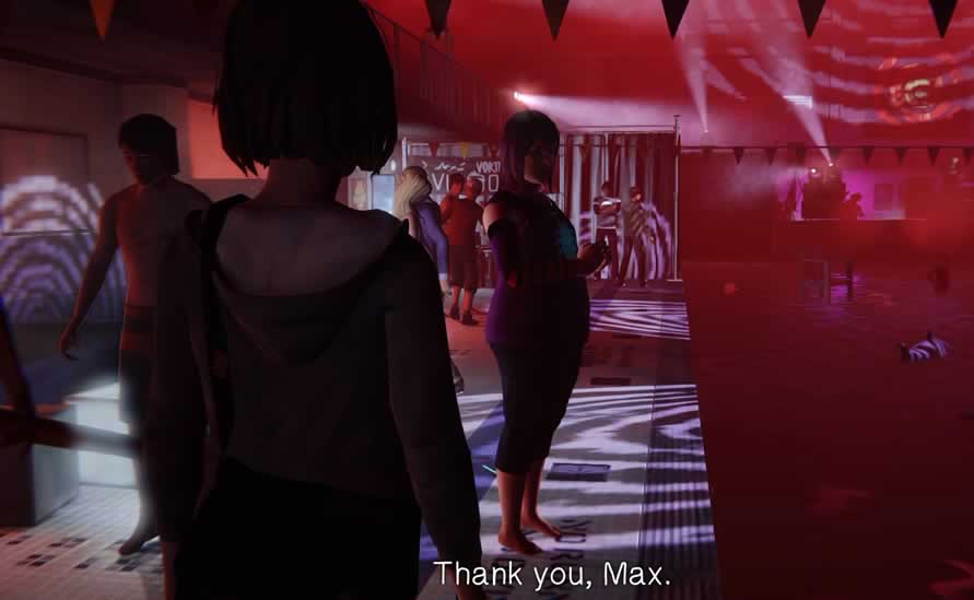 Max salvando Alyssa novamente no episódio 4