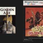 Capa golden axe Commodore 64 e wonder swan color