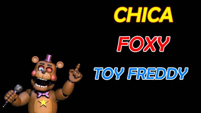 UCN – Dicas para Chica, Foxy e Toy Freddy