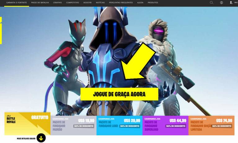 Como Baixar Fortnite E Instalar No Pc Android E Ios