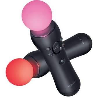 Controle PS Move do PS4 Rosa e Vermelho